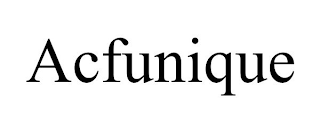 ACFUNIQUE
