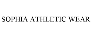 SOPHIA ATHLETIC WEAR