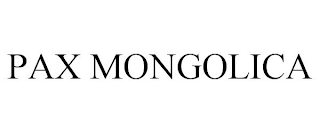 PAX MONGOLICA