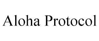 ALOHA PROTOCOL