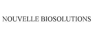 NOUVELLE BIOSOLUTIONS