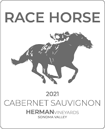 RACE HORSE 6 2021 CABERNET SAUVIGNON HERMAN VINEYARDS SONOMA VALLEY