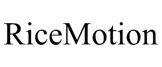 RICEMOTION