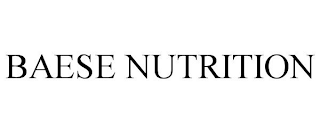 BAESE NUTRITION