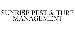 SUNRISE PEST & TURF MANAGEMENT