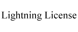 LIGHTNING LICENSE