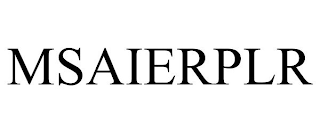 MSAIERPLR