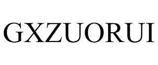 GXZUORUI