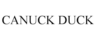 CANUCK DUCK