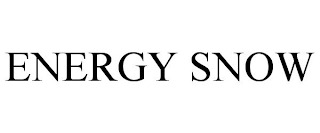 ENERGY SNOW