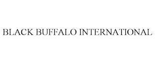 BLACK BUFFALO INTERNATIONAL