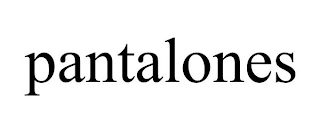 PANTALONES