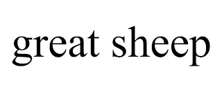 GREAT SHEEP
