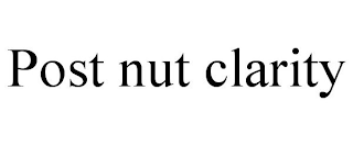 POST NUT CLARITY