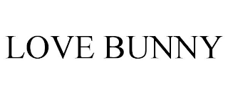 LOVE BUNNY