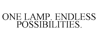 ONE LAMP. ENDLESS POSSIBILITIES.