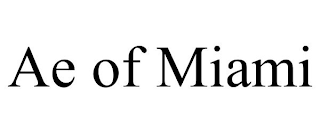AE OF MIAMI