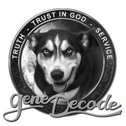 TRUTH - TRUST IN GOD - SERVICE GENE DECODE