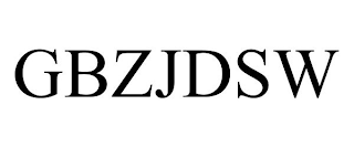 GBZJDSW