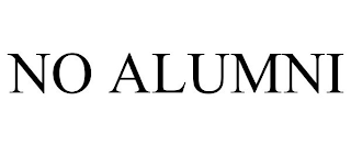 NO ALUMNI