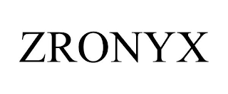 ZRONYX