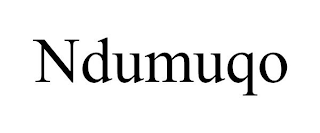 NDUMUQO