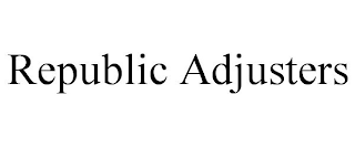 REPUBLIC ADJUSTERS