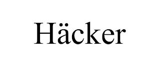 HÄCKER