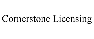 CORNERSTONE LICENSING