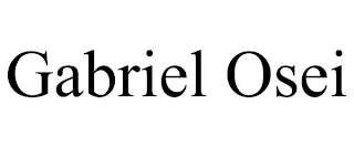 GABRIEL OSEI