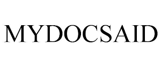 MYDOCSAID