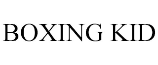 BOXING KID