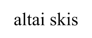 ALTAI SKIS