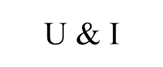 U & I