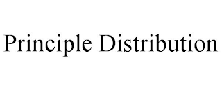 PRINCIPLE DISTRIBUTION