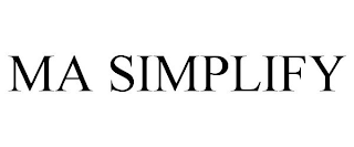 MA SIMPLIFY