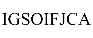 IGSOIFJCA