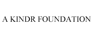 A KINDR FOUNDATION