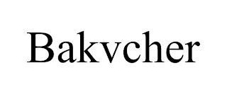 BAKVCHER