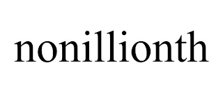 NONILLIONTH