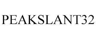PEAKSLANT32