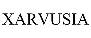 XARVUSIA trademark