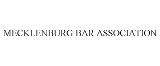 MECKLENBURG BAR ASSOCIATION