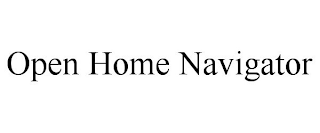 OPEN HOME NAVIGATOR