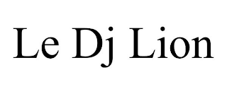 LE DJ LION