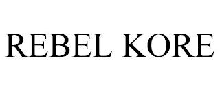 REBEL KORE