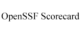 OPENSSF SCORECARD