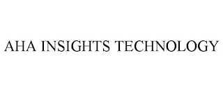 AHA INSIGHTS TECHNOLOGY