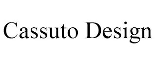 CASSUTO DESIGN