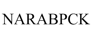 NARABPCK